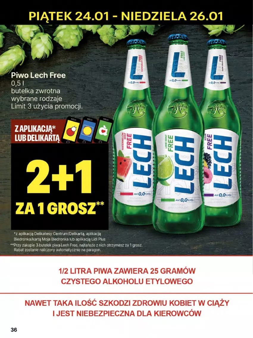 Gazetka promocyjna Delikatesy Centrum - NOWA GAZETKA Delikatesy Centrum od 23 stycznia! 23-29.01.2025 - ważna 23.01 do 29.01.2025 - strona 36 - produkty: Gra, Piec, Piwa, Rum