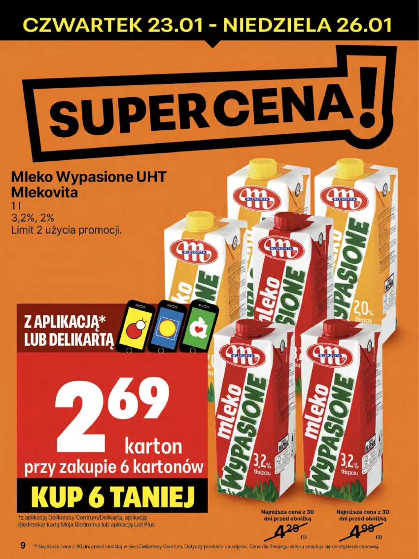 Gazetka promocyjna Delikatesy Centrum - NOWA GAZETKA Delikatesy Centrum od 23 stycznia! 23-29.01.2025 - ważna 23.01 do 29.01.2025 - strona 9 - produkty: Mleko, Mlekovita, Rum