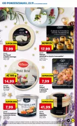 Gazetka promocyjna Lidl - GAZETKA - Gazetka - ważna od 24.11 do 24.11.2021 - strona 31 - produkty: Ser, Salami, Brie