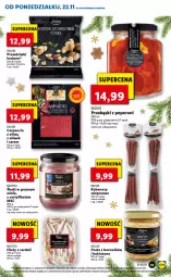 Gazetka promocyjna Lidl - GAZETKA - Gazetka - ważna od 24.11 do 24.11.2021 - strona 33 - produkty: Ser, Por, Mus, Carpaccio, Sledź, Kabanos