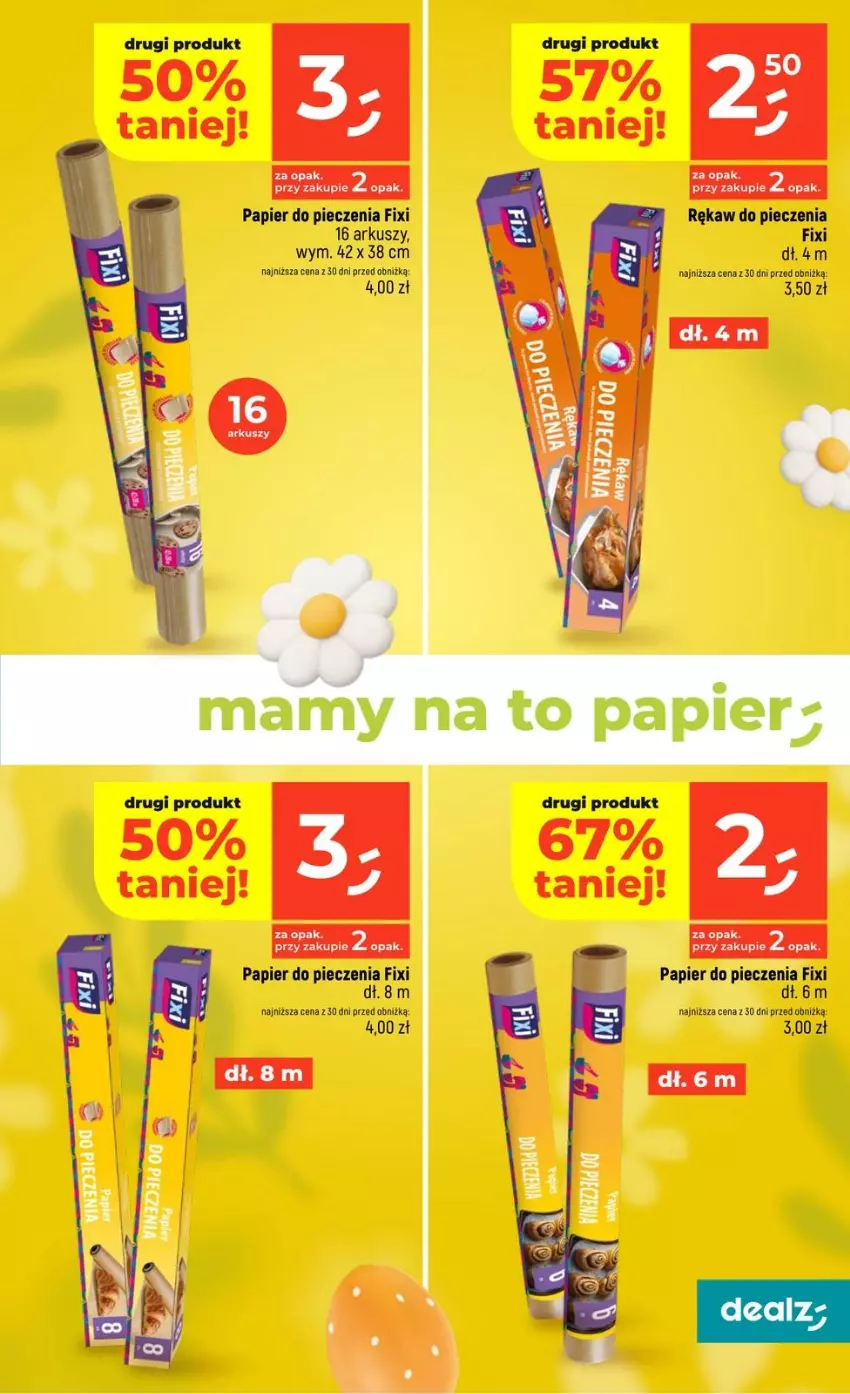 Gazetka promocyjna Dealz - NOWA GAZETKA - ważna 26.03 do 01.04.2026 - strona 17 - produkty: Papier, Papier do pieczenia, Piec, Rękaw do pieczenia