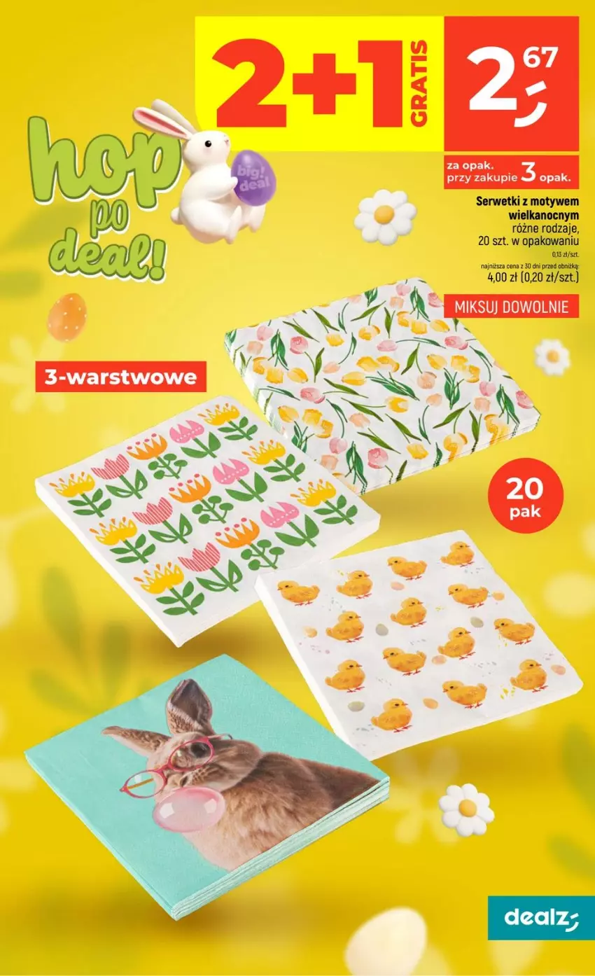 Gazetka promocyjna Dealz - NOWA GAZETKA - ważna 26.03 do 01.04.2026 - strona 23 - produkty: Gra, Ser, Serwetki