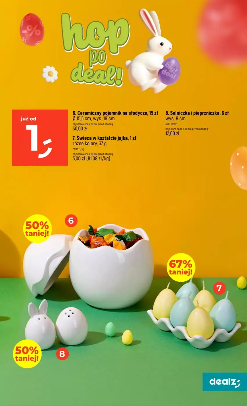 Gazetka promocyjna Dealz - NOWA GAZETKA - ważna 26.03 do 01.04.2026 - strona 29 - produkty: Pieprz, Pieprzniczka, Pojemnik, Solniczka, Znicz