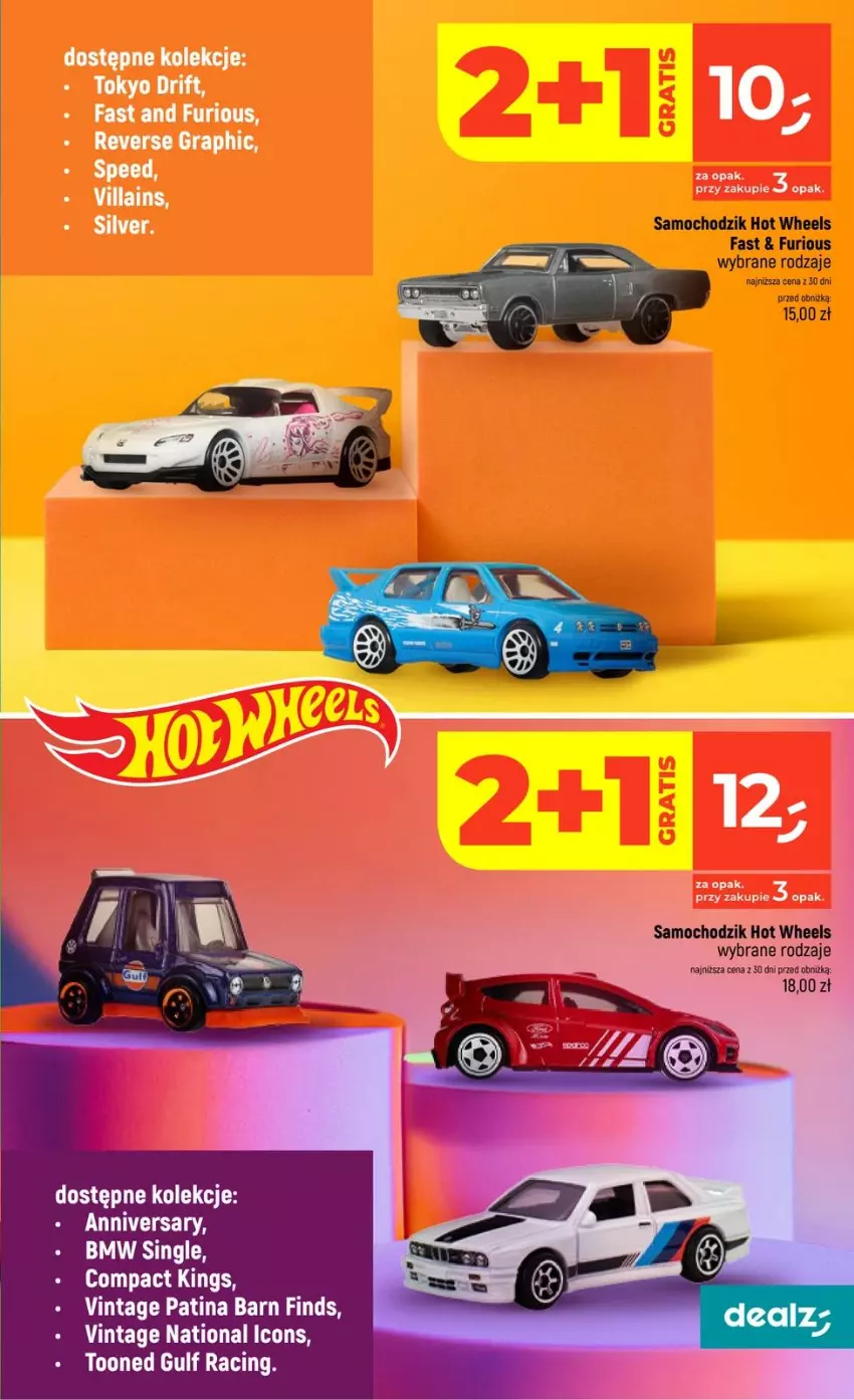 Gazetka promocyjna Dealz - NOWA GAZETKA - ważna 26.03 do 01.04.2026 - strona 33 - produkty: Chodzik, Fa, Hot Wheels