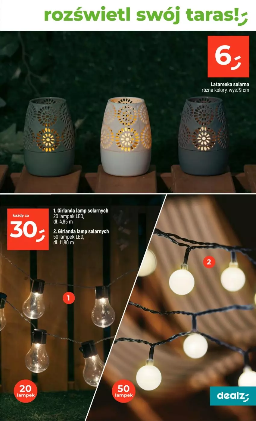 Gazetka promocyjna Dealz - NOWA GAZETKA - ważna 26.03 do 01.04.2026 - strona 37 - produkty: Girlanda, Kije, Latarenka