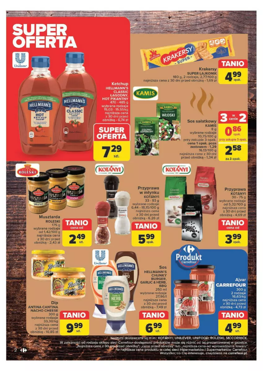 Gazetka promocyjna Carrefour - ważna 29.04 do 11.05.2024 - strona 34 - produkty: Ketchup