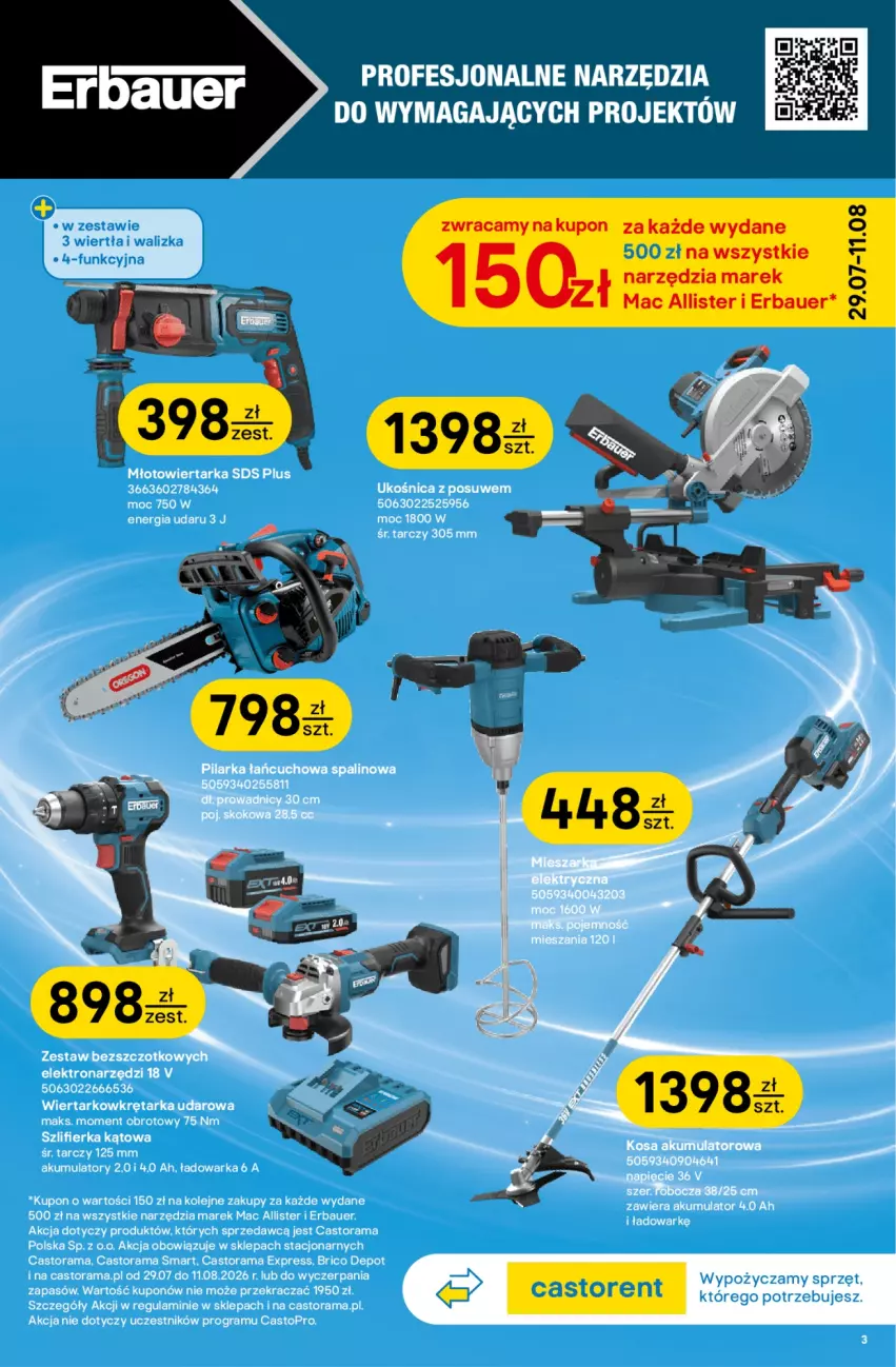 Gazetka promocyjna Castorama - Gazetka Budowa i Remont 29.07-11.08.2026 - ważna 29.07 do 11.08.2026 - strona 3 - produkty: Walizka