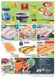 Gazetka promocyjna Carrefour - Gazetka Carrefour - Gazetka - ważna od 03.04 do 03.04.2021 - strona 6 - produkty: Polędwica, Glazura, Sos, Gry, Tusz, Tilapia, Pstrąg, Krewetki, Koreczki śledziowe, Dorsz, Lazur, Surimi, Lisner