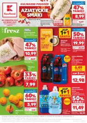 Gazetka promocyjna Kaufland - Gazetka tygodnia - Gazetka - ważna od 21.01 do 21.01.2026 - strona 1 - produkty: Piec, Mandarynki, Sok, Gra, 7up, Coccolino, Kaczka, Stek, Szal, Mirinda, Kawa mielona, Kawa, Kosz, Tusz, Pepsi, Schab wieprzowy, Płyn do płukania, Napój gazowany, Napój, Pomidory, Fa