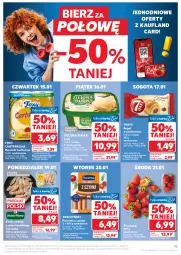 Gazetka promocyjna Kaufland - Gazetka tygodnia - Gazetka - ważna od 21.01 do 21.01.2026 - strona 15 - produkty: Kurczak, Parówki, Parówki z szynki, Truskawki, Lody, Tarczyński, Ręcznik, Rogal, Zielona Budka, Foxy