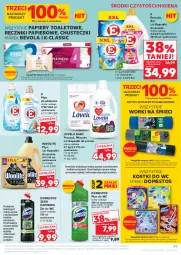 Gazetka promocyjna Kaufland - Gazetka tygodnia - Gazetka - ważna od 21.01 do 21.01.2026 - strona 49 - produkty: Domestos, Por, Papier, Lovela, Worki na śmieci, Woolite, Mleczko, Płyn do płukania, Ręcznik, Chusteczki, Worki na śmiec, Płyn do wc, Ręczniki papierowe, Kapsułki do prania, Waga