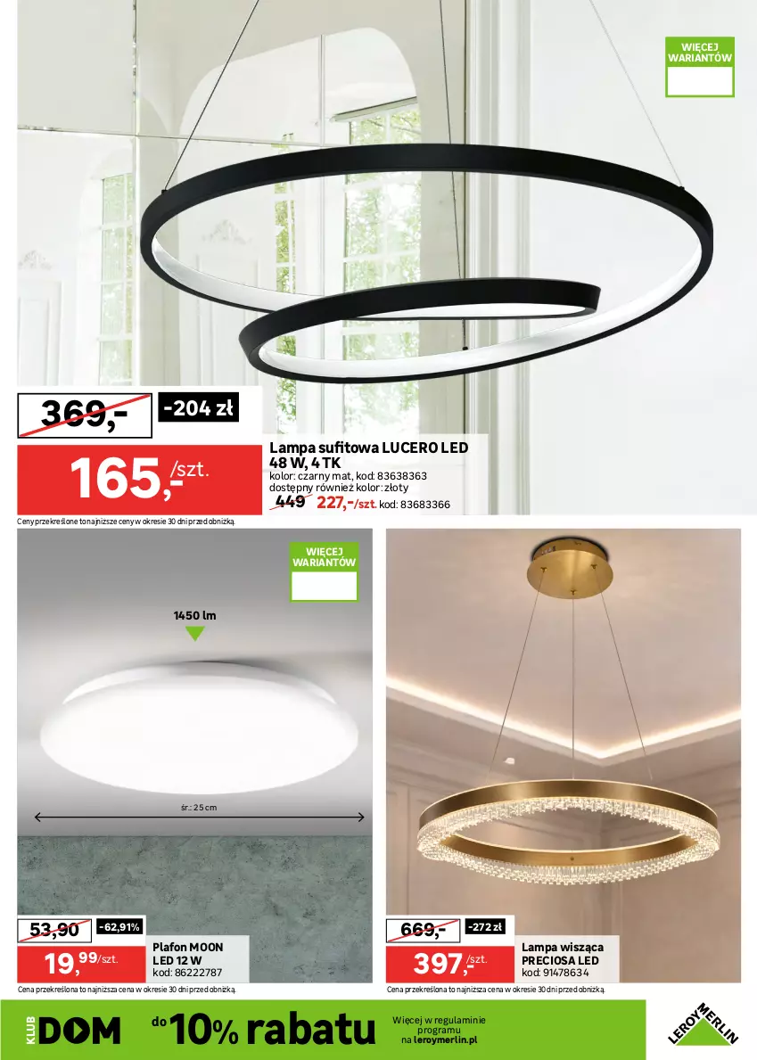 Gazetka promocyjna Leroy Merlin - Gazetka Leroy Merlin - ważna 25.02 do 24.03.2026 - strona 21 - produkty: Gniazdo pojedyncze, Gra, Lampa, Lampa sufitowa, Lampa wisząca, Plafon, Ramka, Reflektor, Ser, Włącznik podwójny, Włącznik pojedynczy