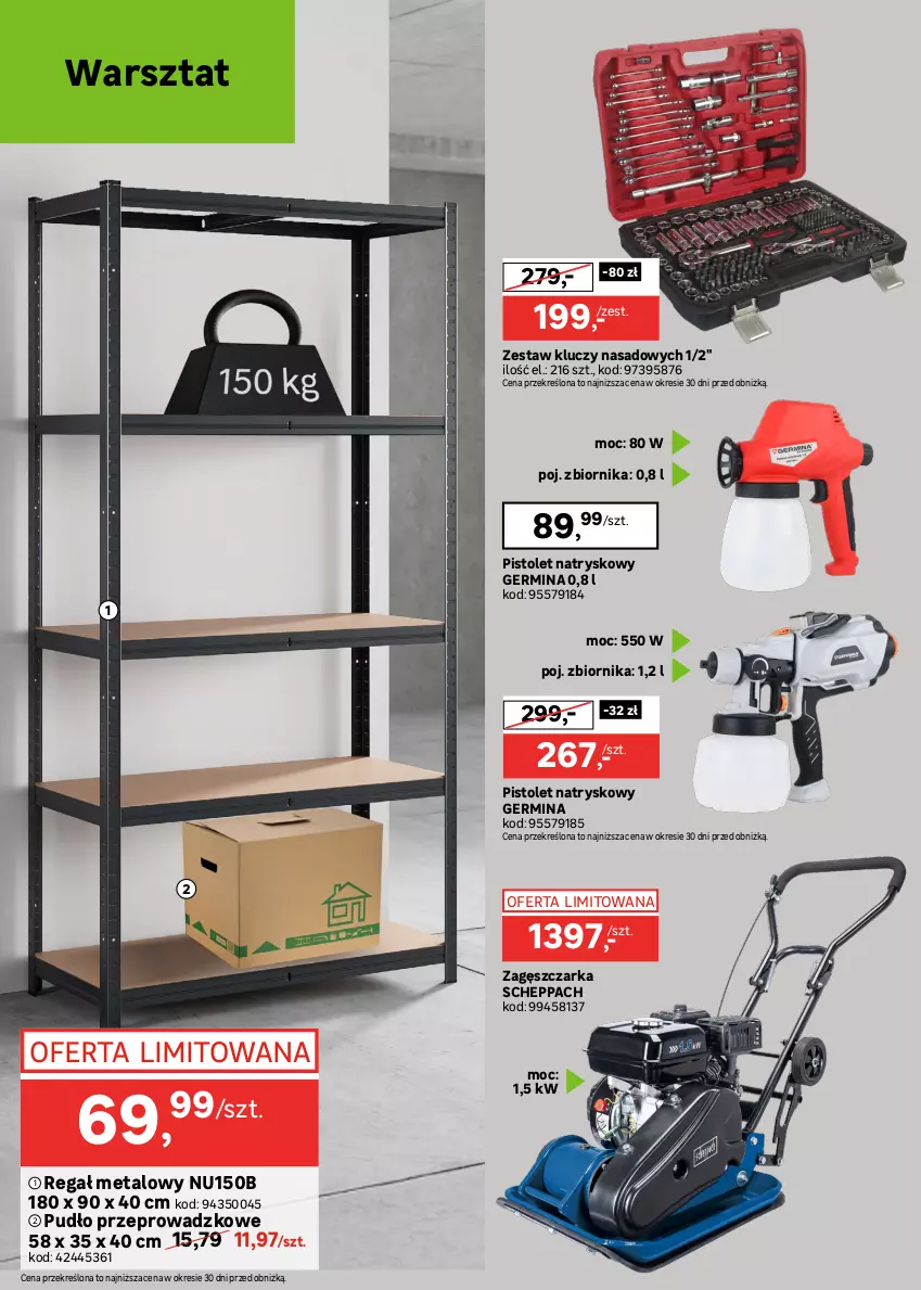 Gazetka promocyjna Leroy Merlin - Gazetka Leroy Merlin - ważna 25.02 do 24.03.2026 - strona 34 - produkty: Bosch, Gra, Kärcher, Młot, Młotowiertarka, Odkurzacz, Odkurzacz warsztatowy, Pistolet, Regał, Regał metalowy, Szlifierka, Tarka, Wiertarka, Wkręt, Wkrętarka, Zestaw kluczy, Zestaw kluczy nasadowych