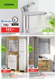 Gazetka promocyjna Leroy Merlin - Gazetka Leroy Merlin - Gazetka - ważna od 24.03 do 24.03.2026 - strona 6 - produkty: Kabina z hydromasażem, Bateria umywalkowa, Lustro LED, Ser, Gra, Kolumna natryskowa, Szafka pod umywalkę, Słupek, Klej, Szafka, Bateria, Brodzik, Umywalka, Lustro, Fa