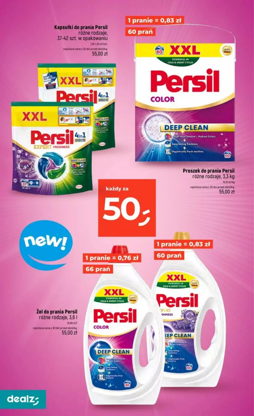 Gazetka promocyjna Dealz - NOWA GAZETKA - ważna 25.06 do 01.07.2026 - strona 22 - produkty: Fa, Kapsułki do prania, Persil, Proszek do prania