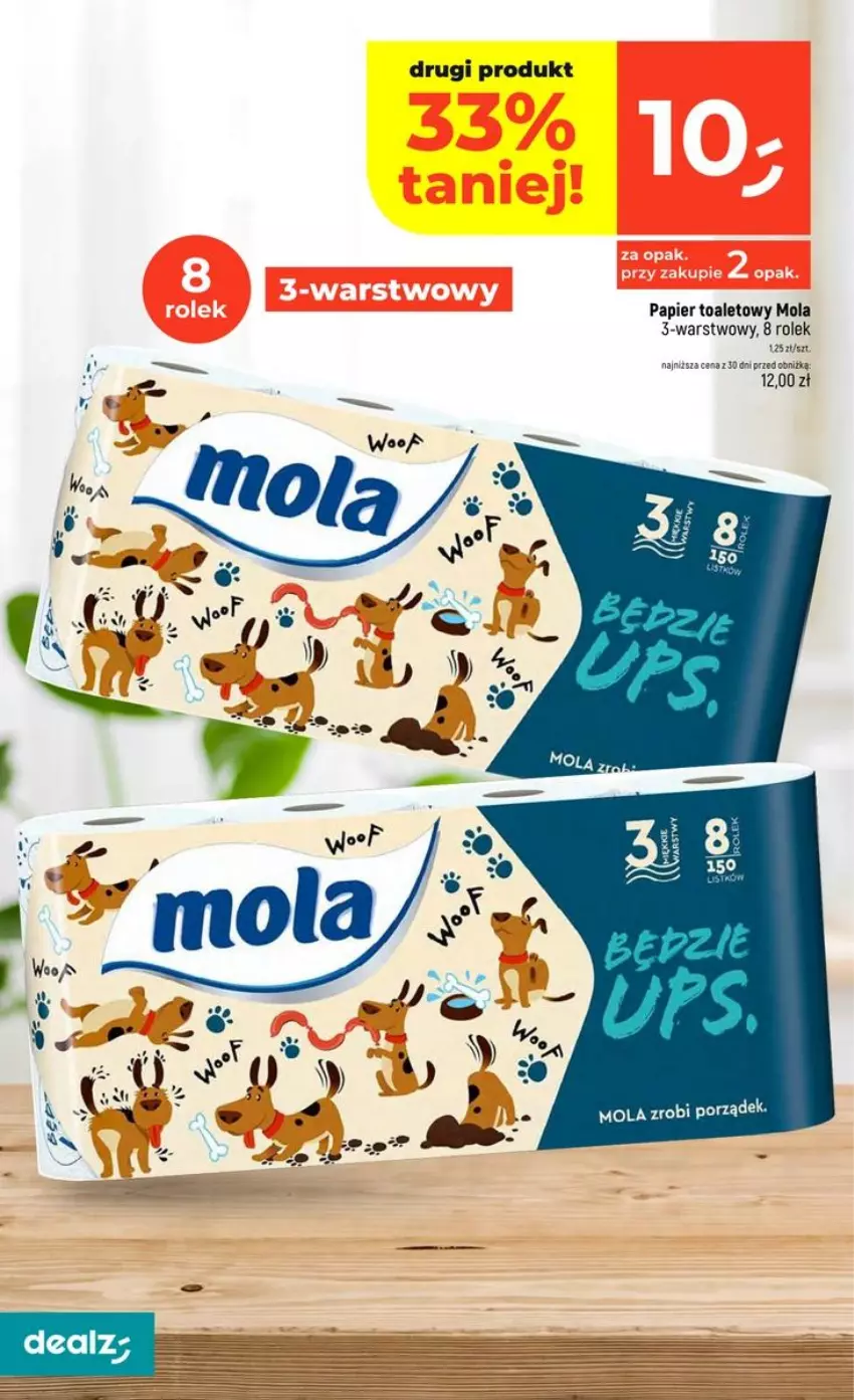 Gazetka promocyjna Dealz - NOWA GAZETKA - ważna 25.06 do 01.07.2026 - strona 24 - produkty: Mola, Papier, Papier toaletowy, Por