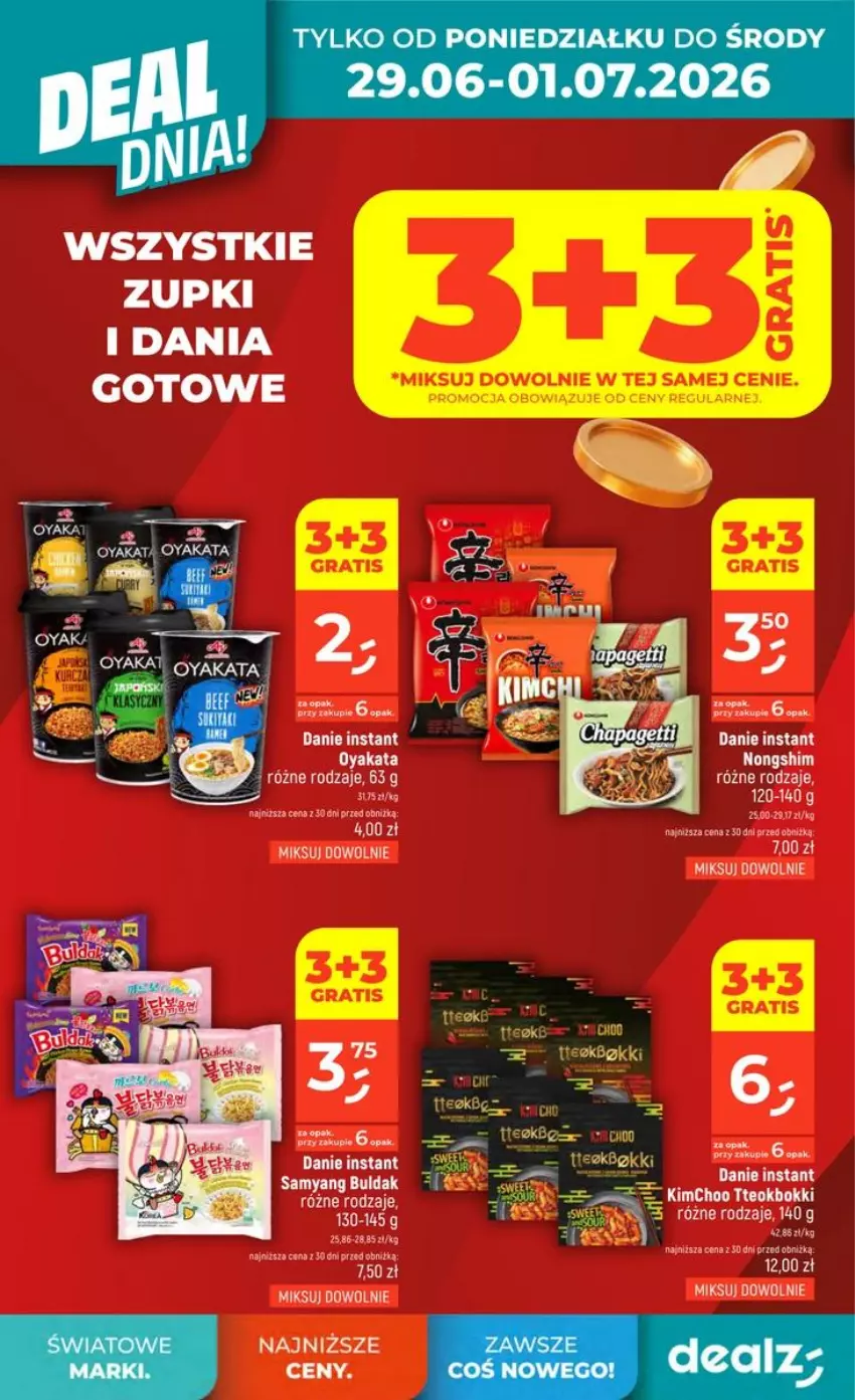 Gazetka promocyjna Dealz - NOWA GAZETKA - ważna 25.06 do 01.07.2026 - strona 4 - produkty: Dania gotowe, Por