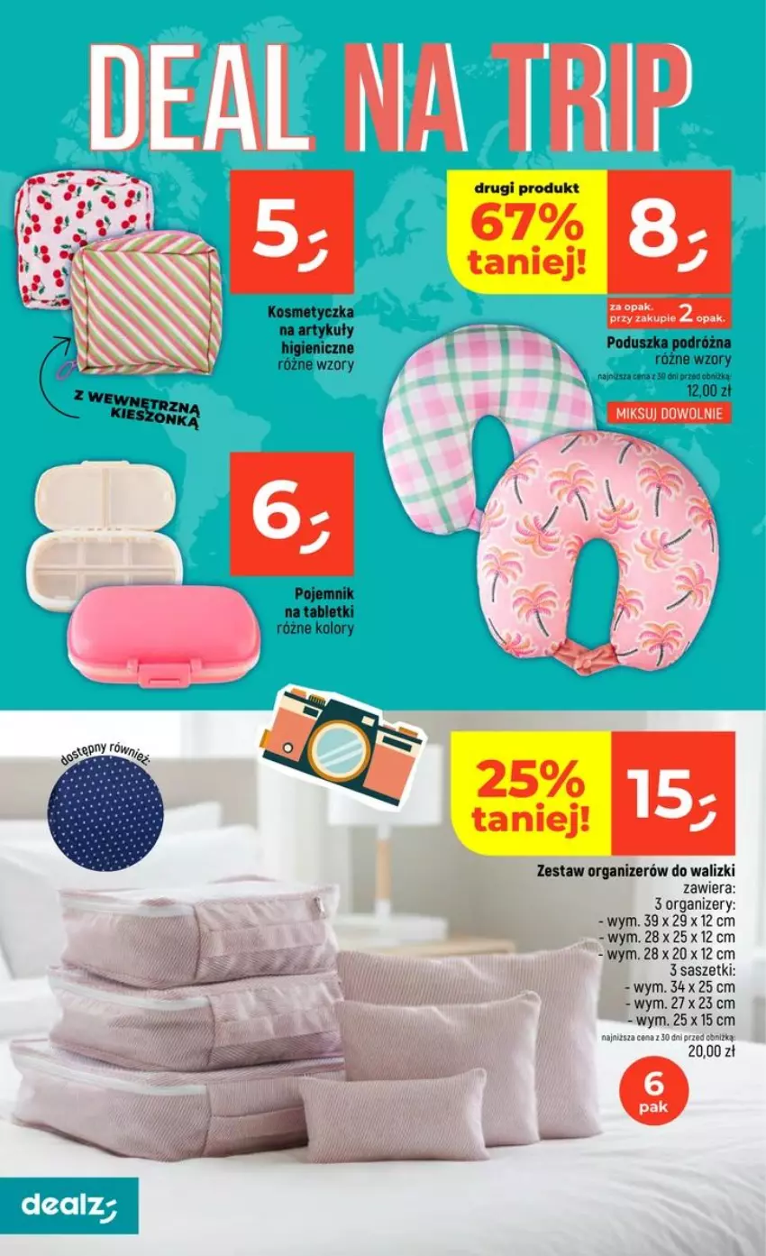 Gazetka promocyjna Dealz - NOWA GAZETKA - ważna 25.06 do 01.07.2026 - strona 40 - produkty: Organizer, Poduszka