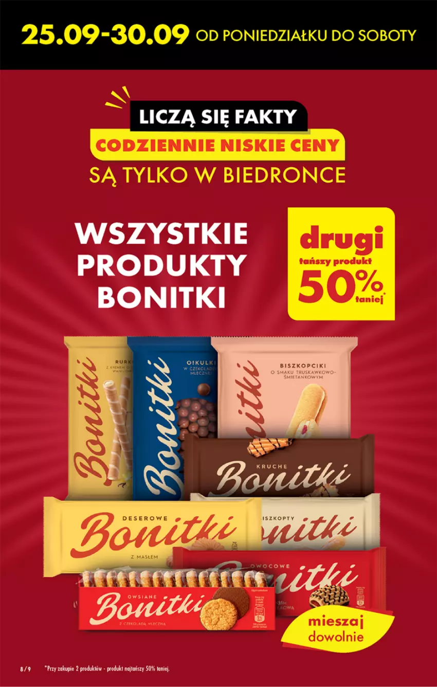 Gazetka promocyjna Biedronka - Od czwartku - ważna 28.09 do 04.10.2023 - strona 8 - produkty: Bonitki, Ser