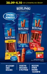 Gazetka promocyjna Biedronka - Od czwartku - Gazetka - ważna od 04.10 do 04.10.2023 - strona 21 - produkty: Kurczak, Kret, Kabanos, Berlinki