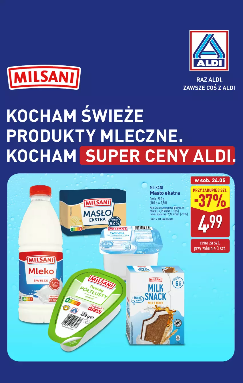 Gazetka promocyjna Aldi - Pełna oferta - ważna 19.05 do 24.05.2025 - strona 10 - produkty: Koc, Masło
