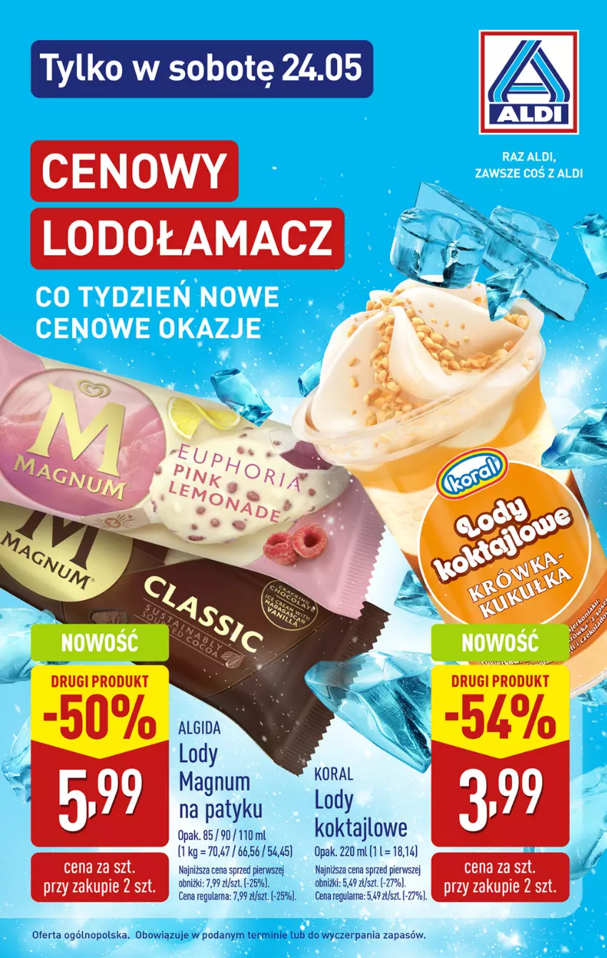 Gazetka promocyjna Aldi - Pełna oferta - ważna 19.05 do 24.05.2025 - strona 30 - produkty: Lody