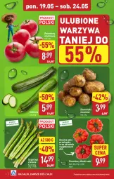 Gazetka promocyjna Aldi - Pełna oferta - Gazetka - ważna od 24.05 do 24.05.2025 - strona 2 - produkty: Warzywa, Ziemniaki, Pomidory