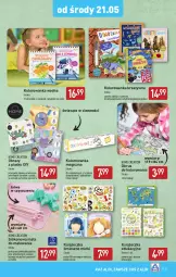 Gazetka promocyjna Aldi - Pełna oferta - Gazetka - ważna od 24.05 do 24.05.2025 - strona 21 - produkty: Gry, Kolorowanka, Klej, Pojemnik, Uchwyty, Podkładka, Obrus, Obraz, Podkład, Fa