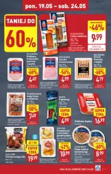 Gazetka promocyjna Aldi - Pełna oferta - Gazetka - ważna od 24.05 do 24.05.2025 - strona 5 - produkty: Piec, Kurczak, Pizza z pieca kamiennego, Krakus, Ser, Kiełbasa krakowska, Parówki, Parówki z szynki, Szynka konserwowa, Golden Seafood, Szynka, Polędwiczki z kurczaka, Pizza, Frankfurterki, Kabanos, Kiełbasa, Kiełbasa śląska, Fa