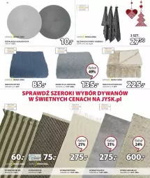 Gazetka promocyjna Jysk - Oferta tygodnia - Gazetka - ważna od 27.11 do 27.11.2022 - strona 21 - produkty: Gerber, Ręcznik kuchenny, Podkładka, Ręcznik, Narzuta, Dywan, Podkład