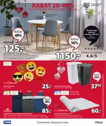 Gazetka promocyjna Jysk - Oferta tygodnia - Gazetka - ważna od 27.11 do 27.11.2022 - strona 25 - produkty: Mata ochronna, Pościel, Kosz na bieliznę, Stół, Cień, Kosz, Tran, Mars, Krzesło, Komplet pościeli, Poduszka, Lampa, Lampa stołowa