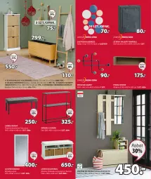 Gazetka promocyjna Jysk - Oferta tygodnia - Gazetka - ważna od 27.11 do 27.11.2022 - strona 9 - produkty: Konsola, Sos, Sok, Rum, Inka, Buty, Wieszak, Szafka, Półka, Gałka, Szafka na buty, Aksam, Poduszka, Lustro