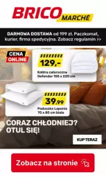 Gazetka promocyjna Bricomarche - Gazetka - ważna od 25.11 do 25.11.2023 - strona 3 - produkty: Kołdra, Poduszka