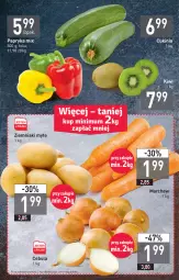 Gazetka promocyjna Stokrotka - Supermarket - Gazetka - ważna od 23.02 do 23.02.2022 - strona 9 - produkty: Cebula, Gin, Papryka, Kiwi, Ziemniaki