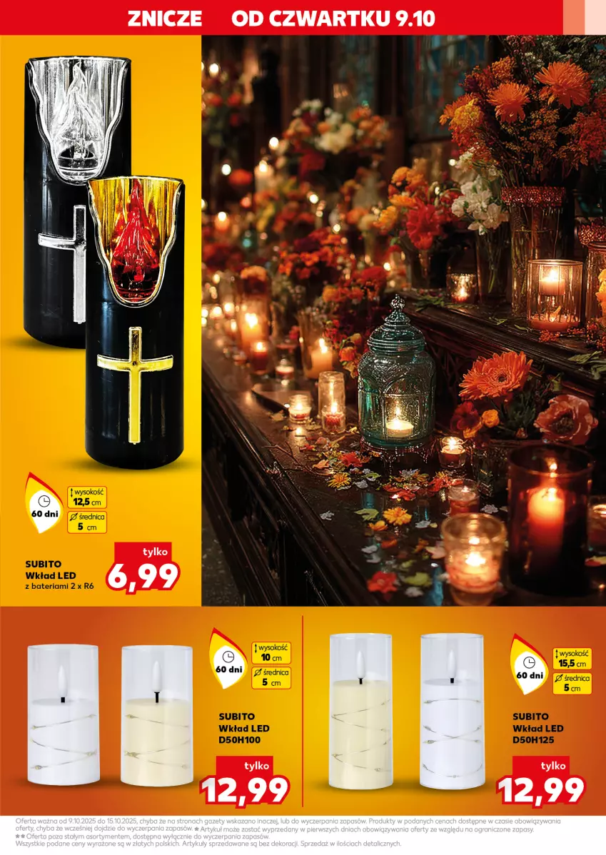 Gazetka promocyjna Kaufland - Kaufland - ważna 09.10 do 15.10.2025 - strona 13 - produkty: Znicz