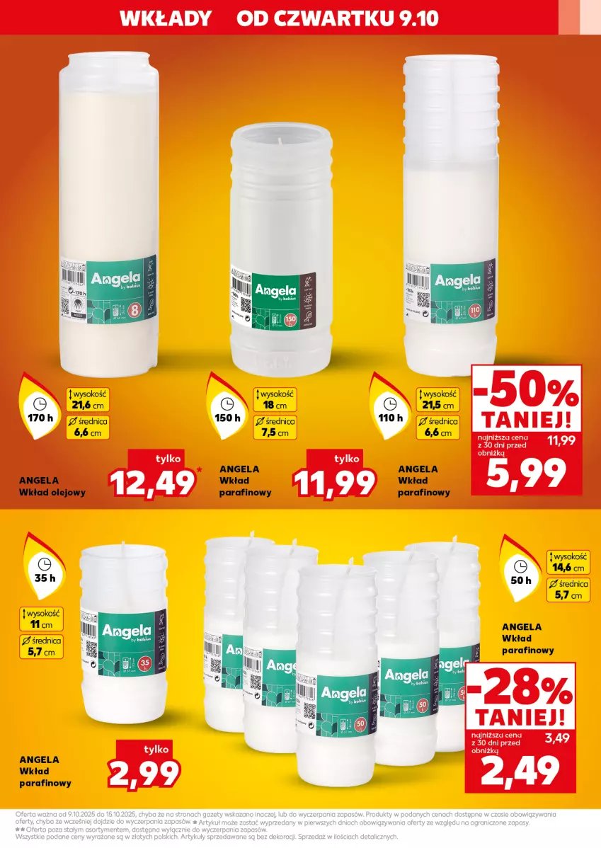 Gazetka promocyjna Kaufland - Kaufland - ważna 09.10 do 15.10.2025 - strona 17 - produkty: Olej, Sok, Wkład olejowy
