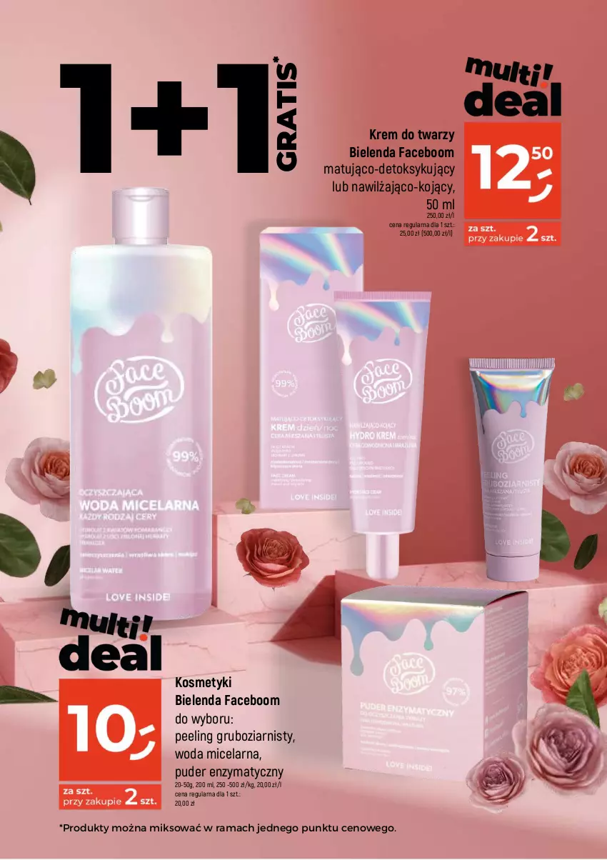 Gazetka promocyjna Dealz - PIĘKNO na wiosnę! - ważna 12.05 do 07.06.2023 - strona 9 - produkty: Bielenda, Fa, Gra, Krem do twarzy, Peeling, Puder, Rama, Woda, Woda micelarna