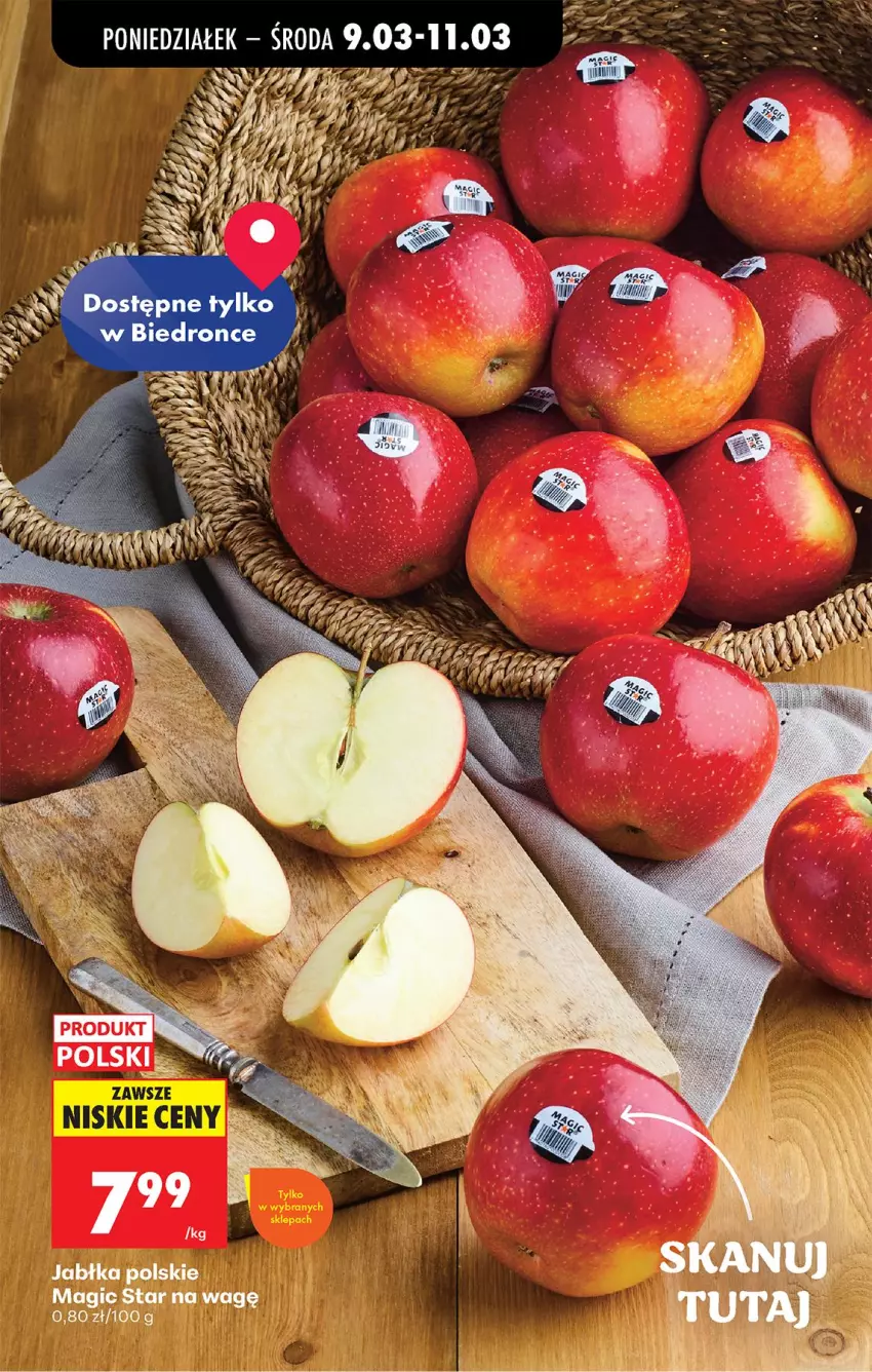 Gazetka promocyjna Biedronka - Od Poniedziałku - ważna 09.03 do 14.03.2026 - strona 29 - produkty: Jabłka