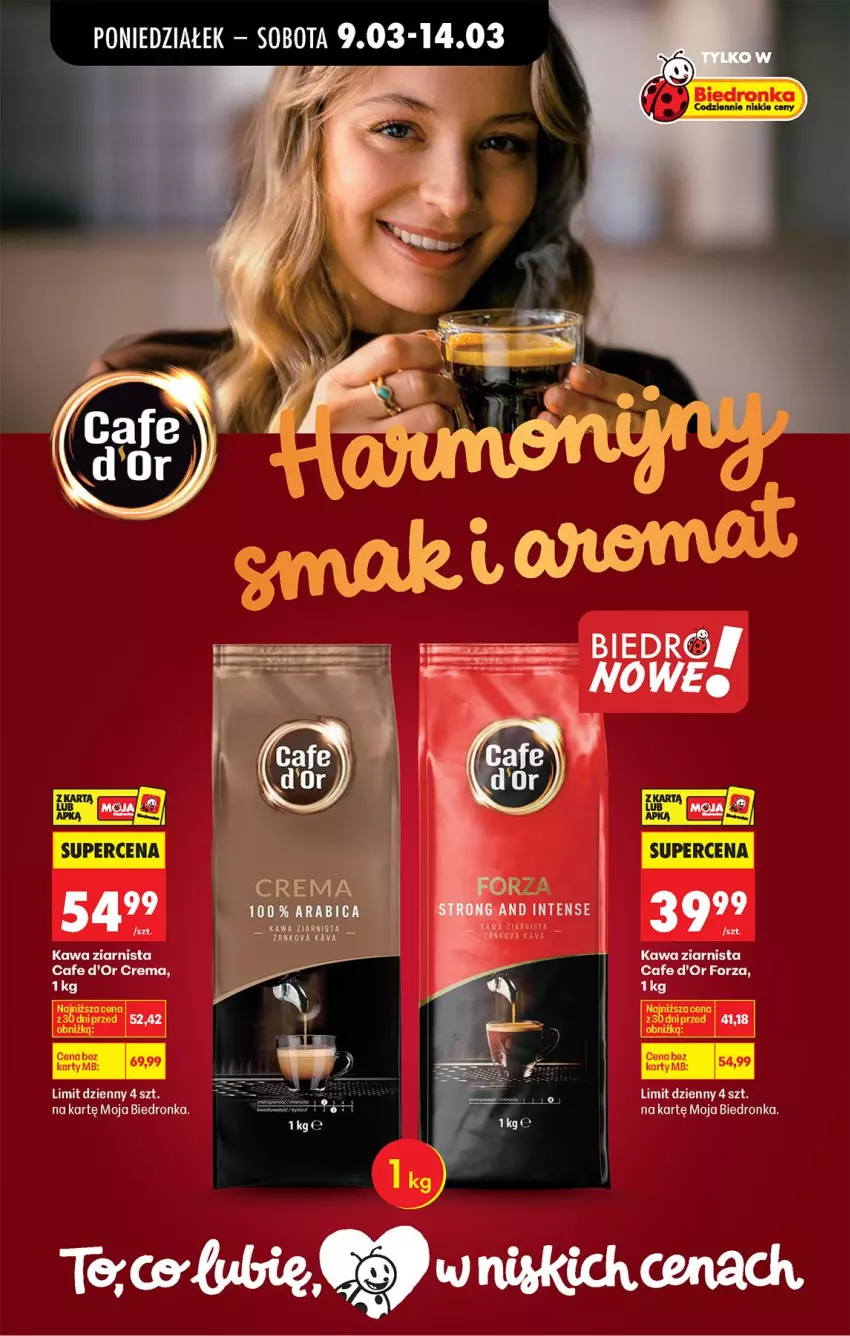 Gazetka promocyjna Biedronka - Od Poniedziałku - ważna 09.03 do 14.03.2026 - strona 55 - produkty: Kawa, Kawa ziarnista