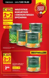 Gazetka promocyjna Biedronka - Od Poniedziałku - Gazetka - ważna od 14.03 do 14.03.2026 - strona 13 - produkty: Por, Gra, Kukurydza