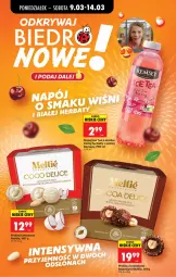 Gazetka promocyjna Biedronka - Od Poniedziałku - Gazetka - ważna od 14.03 do 14.03.2026 - strona 51 - produkty: Praliny, Ice tea, Napój, Kokos