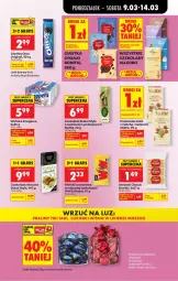 Gazetka promocyjna Biedronka - Od Poniedziałku - Gazetka - ważna od 14.03 do 14.03.2026 - strona 57 - produkty: Ciastka, Gin, Gra, Wafelek, Bonitki, Sezam, Czekolada mleczna, Czekolada, Knoppers, Oreo, Allegro