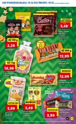 Gazetka promocyjna Lidl - GAZETKA - Gazetka - ważna od 15.12 do 15.12.2021 - strona 45 - produkty: Cukier, Czekolada, Galaretki, Cukierki, Gala, Biszkopty