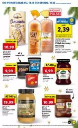 Gazetka promocyjna Lidl - GAZETKA - Gazetka - ważna od 15.12 do 15.12.2021 - strona 53 - produkty: Ser, Kawa, Sante, Owsianka, Mars, Chleb tostowy, Chleb, Kakao, Masło, Masło orzechowe, Fa
