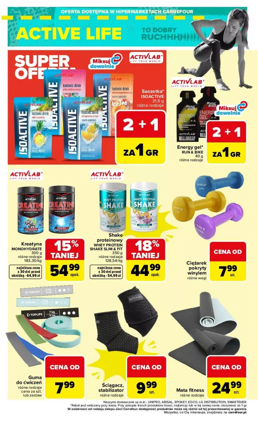 Gazetka promocyjna Carrefour - Gazetka ACTIVE FOOD - ważna 07.04 do 18.04.2026 - strona 12 - produkty: LG, Por