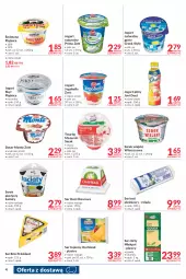 Gazetka promocyjna Makro - [Oferta promocyjna] Dostawy - Gazetka - ważna od 07.03 do 07.03.2022 - strona 4 - produkty: Ser topiony, Serek wiejski, Serek puszysty, Jogurt naturalny, Top, Ser, Twaróg, Piątnica, Zott, Bell, Brie, Jogurt, Président, Serek, Ser kozi, Edam, Rolada, Hochland, Bella, Deser, Gouda, Jogobella, Jogurt pitny, Monte