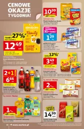 Gazetka promocyjna Auchan - Wielkie Przeboje Cenowe Supermarket - Gazetka - ważna od 07.01 do 07.01.2026 - strona 6 - produkty: Lajkonik, Mus, Praliny, Lindor, Wafelek, Coca-Cola, Rogal, Knoppers, Fanta, Danio, Sprite, Napój, Lindt, Fa