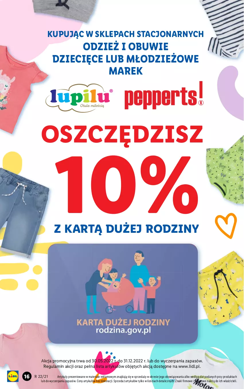 Gazetka promocyjna Lidl - GAZETKA - ważna 30.05 do 04.06.2022 - strona 16 - produkty: Dzieci, Obuwie