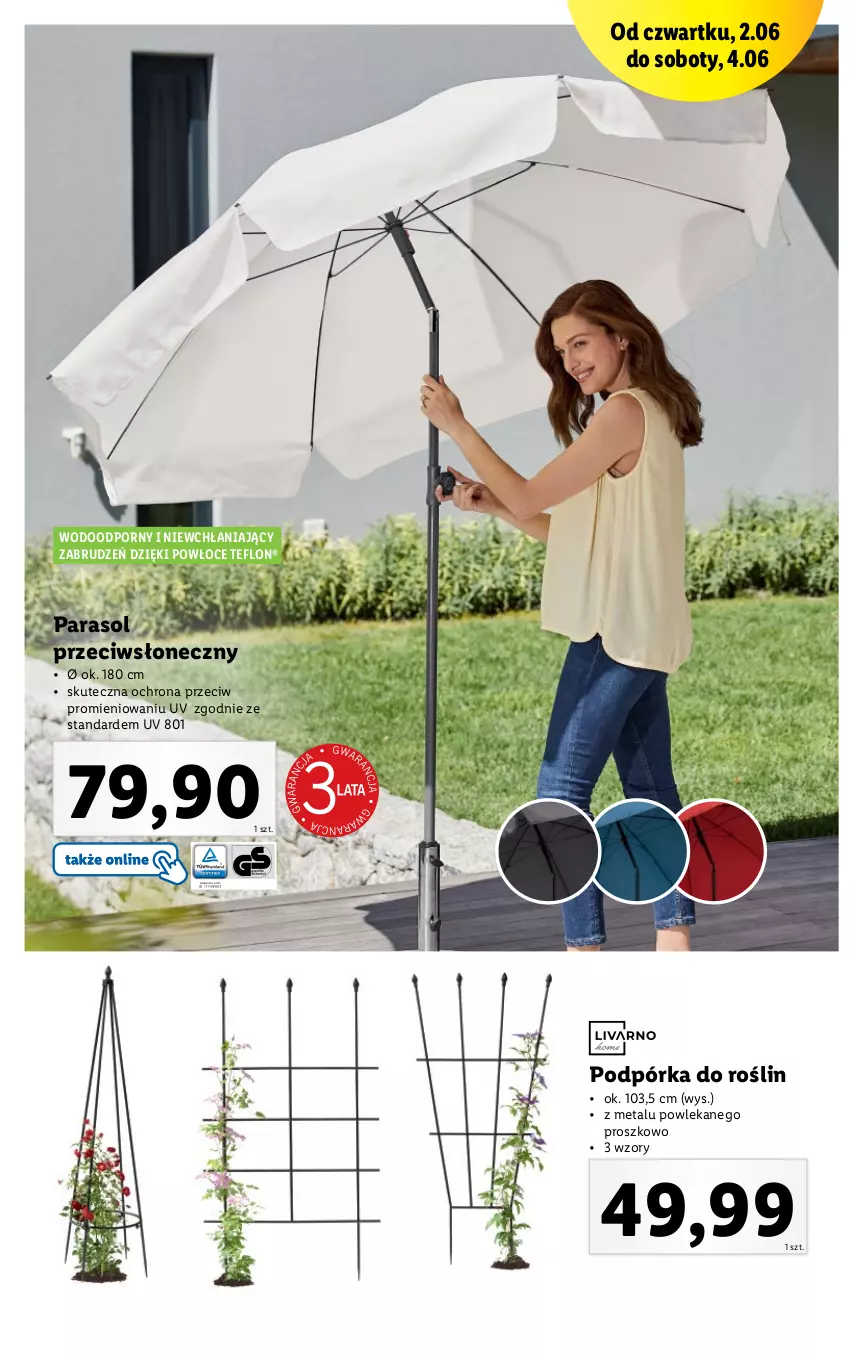 Gazetka promocyjna Lidl - GAZETKA - ważna 30.05 do 04.06.2022 - strona 35 - produkty: Parasol, Por