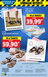 Gazetka promocyjna Lidl - GAZETKA - Gazetka - ważna od 04.06 do 04.06.2022 - strona 10 - produkty: Top, Buty, Sandał, Waga